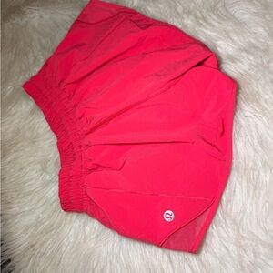 lululemon athletica Women's Bright Red Athletic Shorts